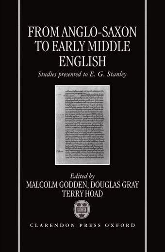 From Anglo-Saxon to Early Middle English book cover