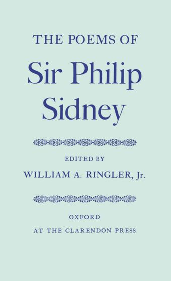 The Poems of Sir Philip Sidney book cover