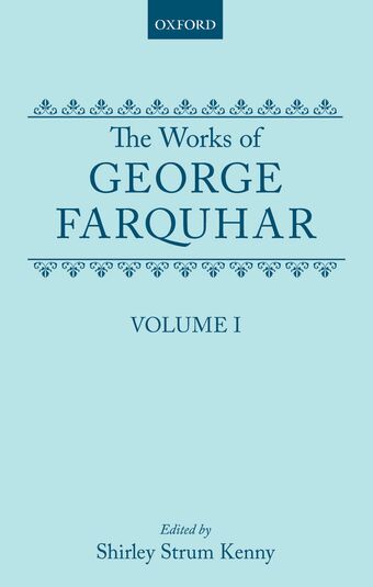 The Works of George Farquhar book cover