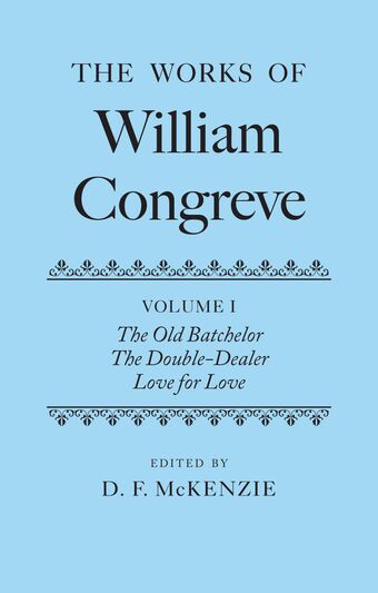 The Works of William Congreve book cover
