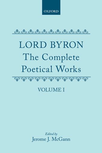 The Complete Poetical Works, Volume 1 book cover