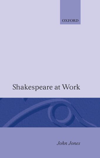 Shakespeare at Work book cover