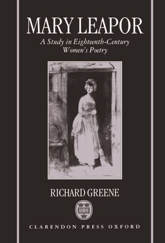 Mary Leapor book cover