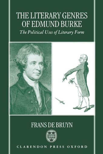 The Literary Genres of Edmund Burke book cover