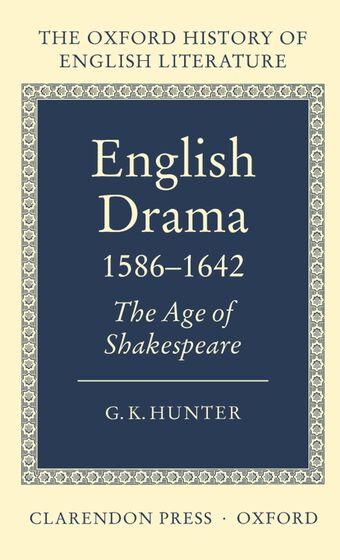 English Drama 1586-1642 book cover