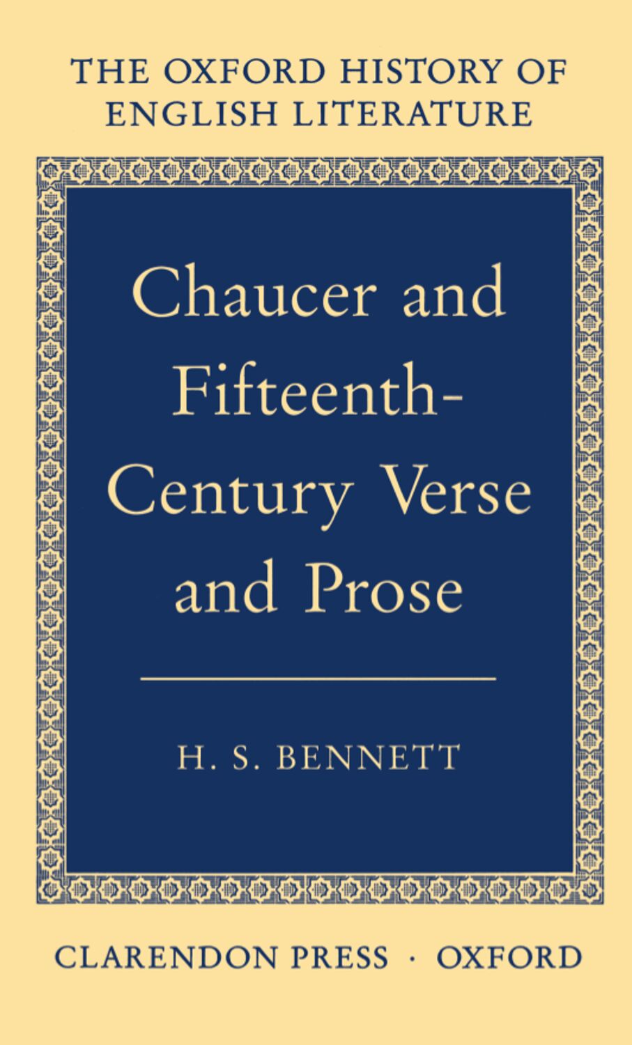 Chaucer and Fifteenth-Century Verse and Prose book cover