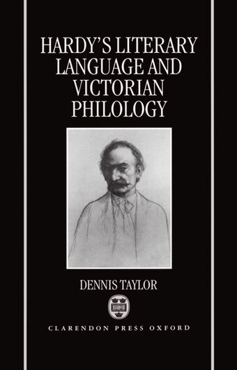 Hardy's Literary Language and Victorian Philology book cover