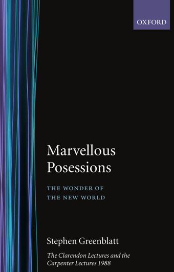 Marvelous Possessions book cover