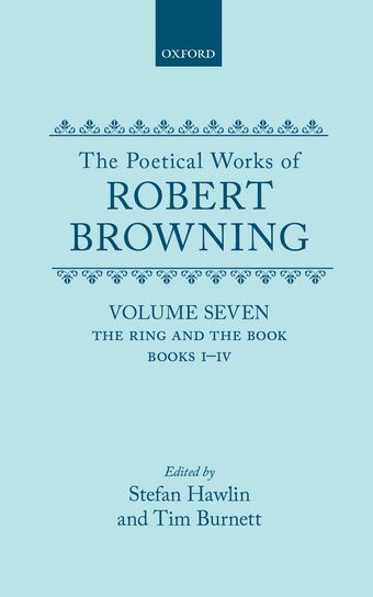 The Poetical Works of Robert Browning: Volume VII book cover