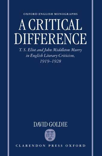 A Critical Difference book cover