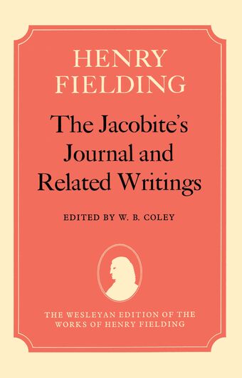 The Jacobite's Journal and Related Writings book cover