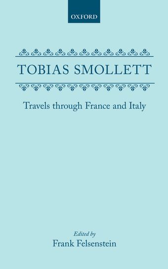 Travels through France and Italy book cover