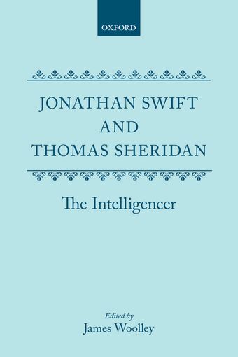 Jonathan Swift and Thomas Sheridan book cover