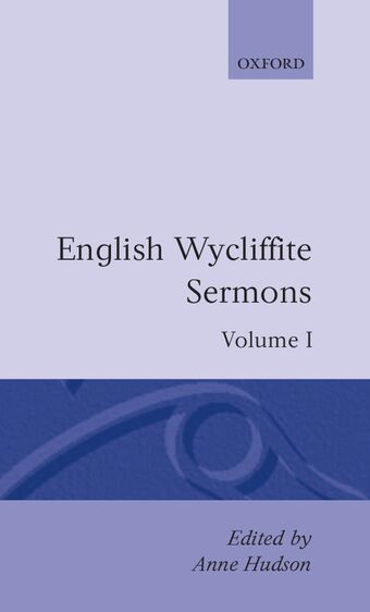 English Wycliffite Sermons book cover