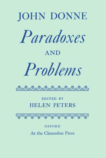 Paradoxes and Problems book cover