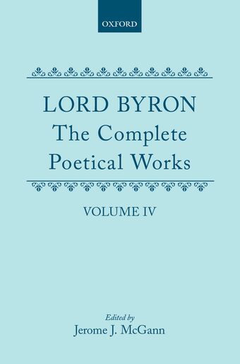 The Complete Poetical Works, Volume 4 book cover