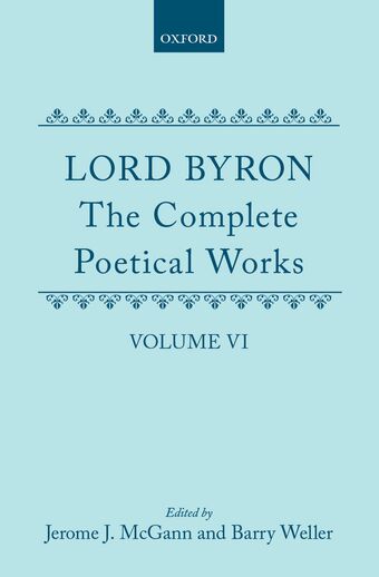The Complete Poetical Works, Volume 6 book cover