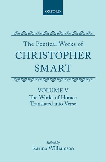 The Poetical Works of Christopher Smart: Volume VI book cover