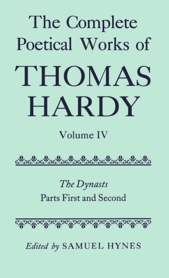 The Complete Poetical Works of Thomas Hardy book cover