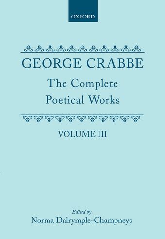 The Complete Poetical Works, Volume III book cover