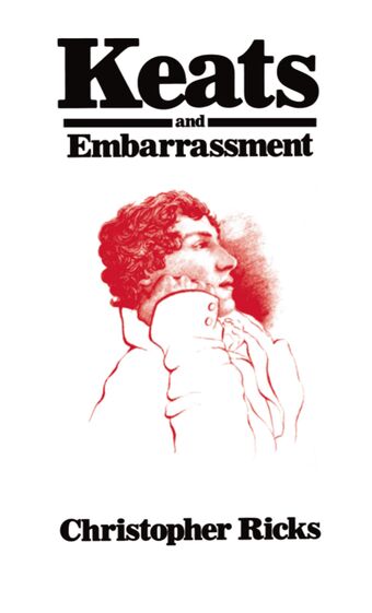 Keats and Embarrassment book cover