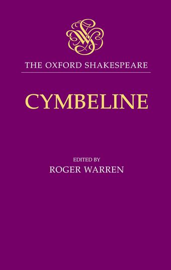 The Oxford Shakespeare: Cymbeline book cover