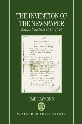 The Invention of the Newspaper book cover