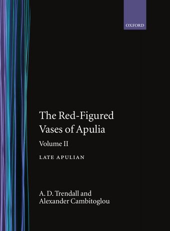 The Red-Figured Vases of Apulia book cover
