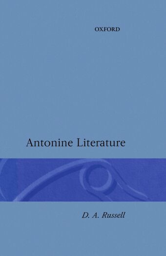 Antonine Literature book cover