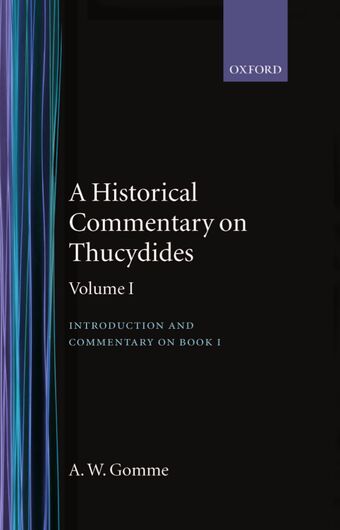 An Historical Commentary on Thucydides: Volume 1 book cover