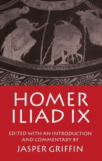 Iliad IX book cover