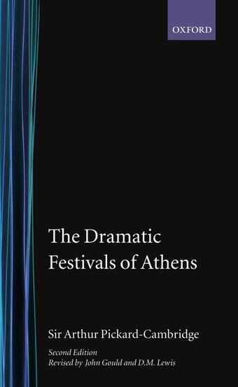 The Dramatic Festivals of Athens book cover