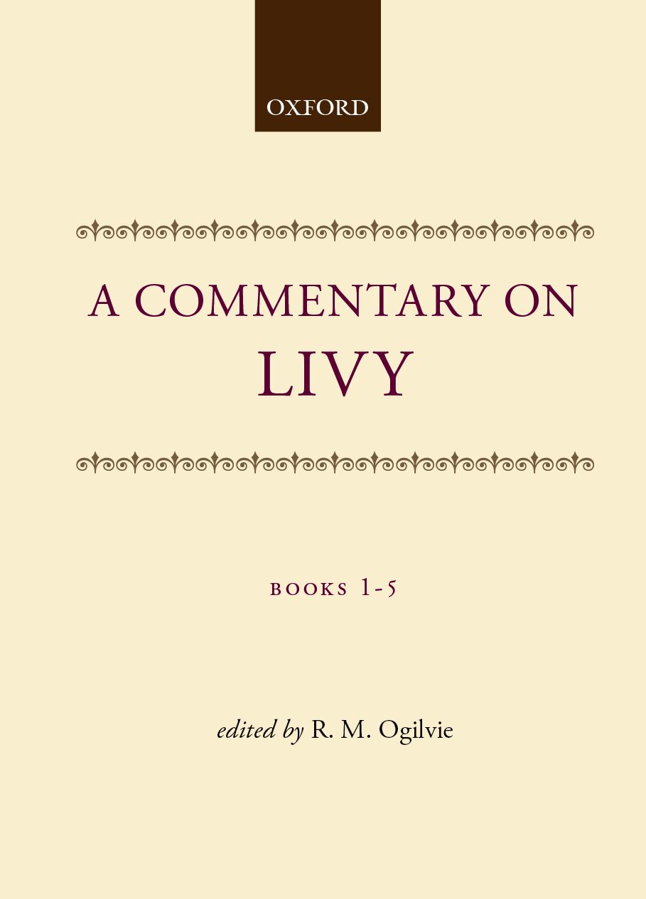 Commentary On Livy 1-5 book cover