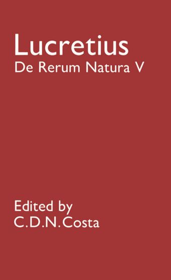 De Rerum Natura V book cover