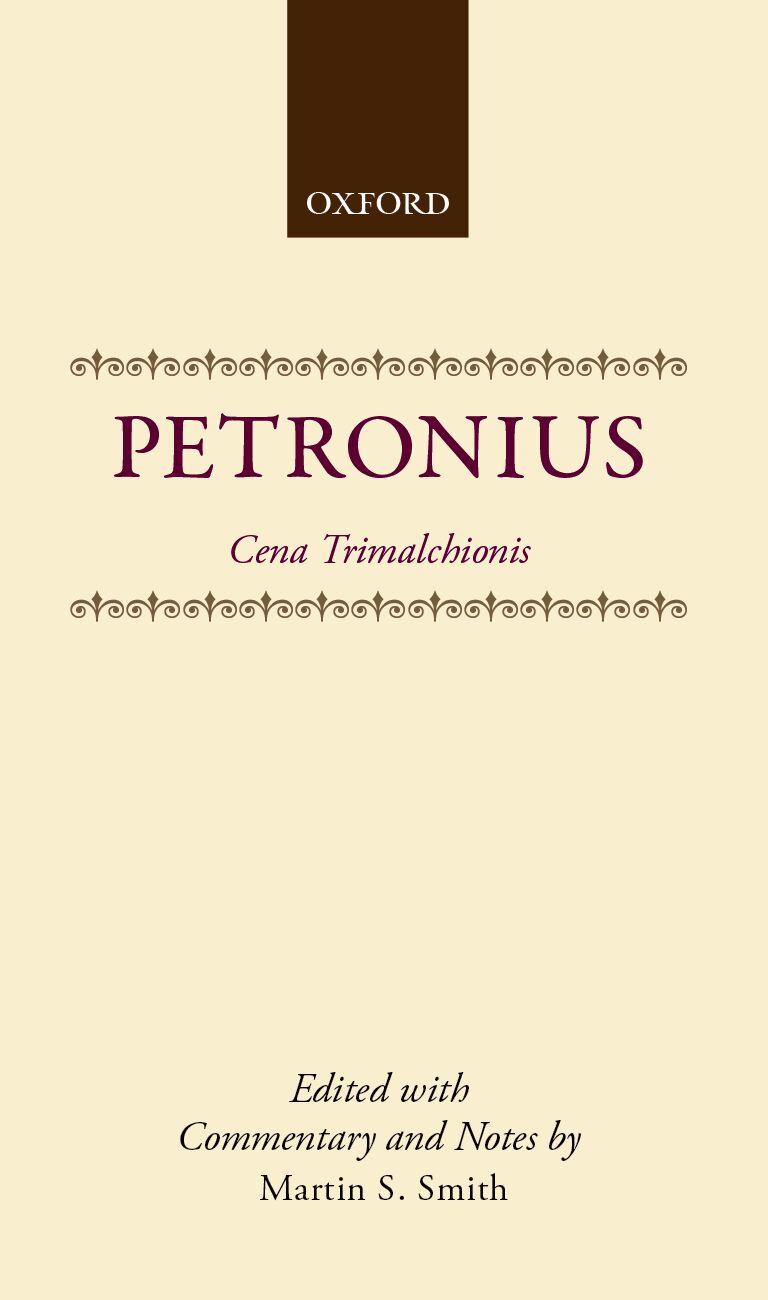 Cena Trimalchionis book cover