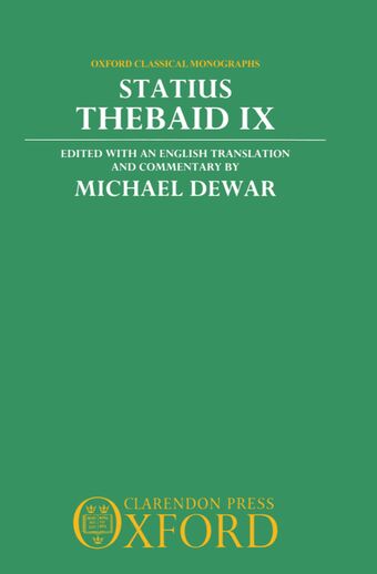 Thebaid IX book cover