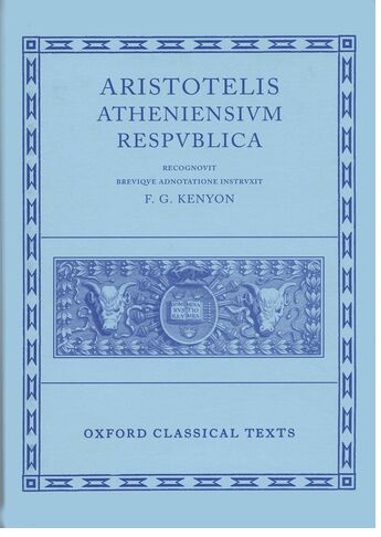 Atheniensium Respublica book cover