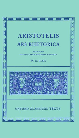 Ars Rhetorica book cover