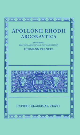 Apollonius Rhodius Argonautica book cover