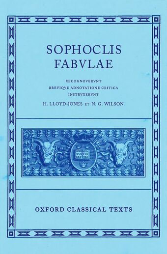 Sophocles Fabulae book cover