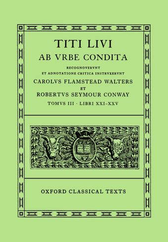 Livy Ab Urbe Condita Books XXI-XXV book cover
