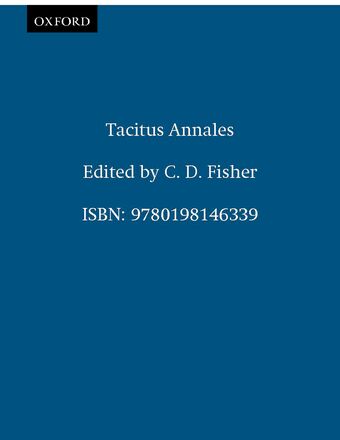 Tacitus Annales book cover