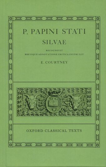 Statius Silvae book cover