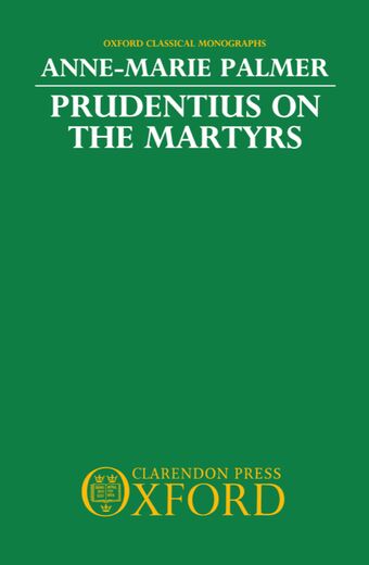 Prudentius on the Martyrs book cover