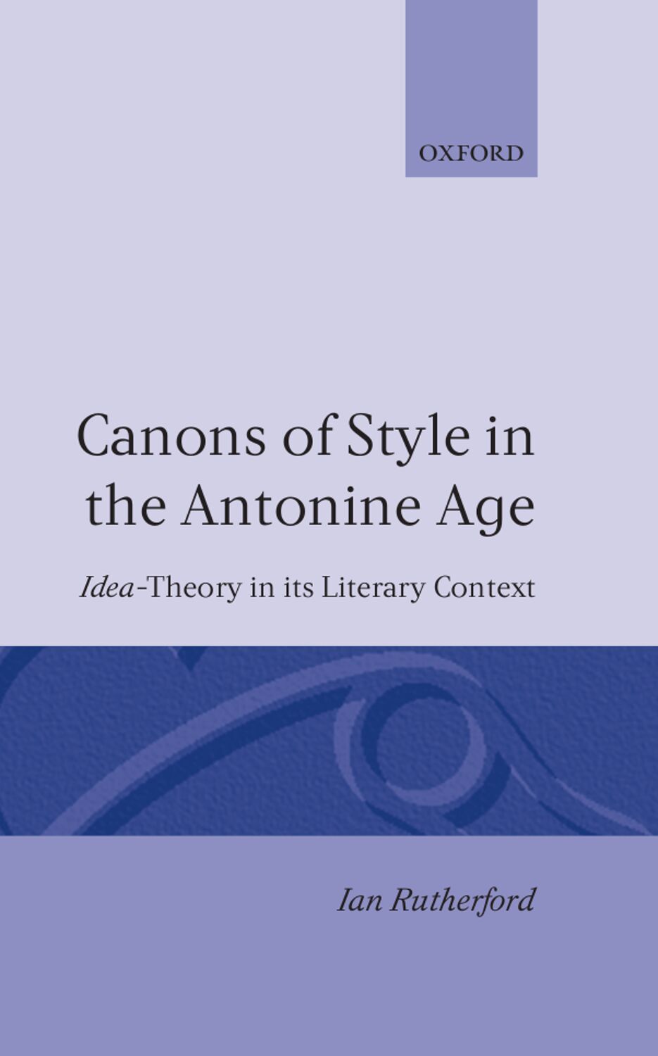 Canons of Style in the Antonine Age book cover