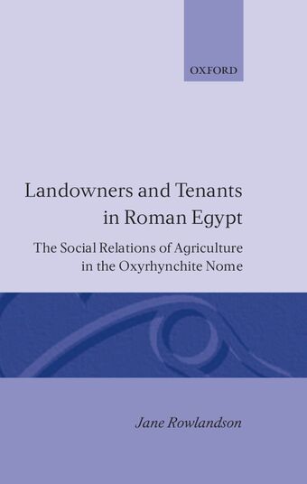 Landowners and Tenants in Roman Egypt book cover