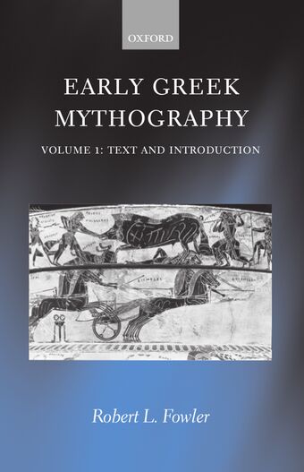 Early Greek Mythography book cover
