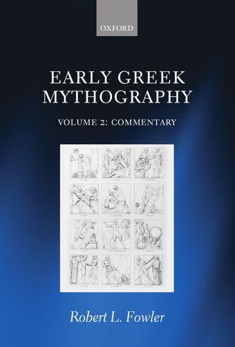 Early Greek Mythography book cover