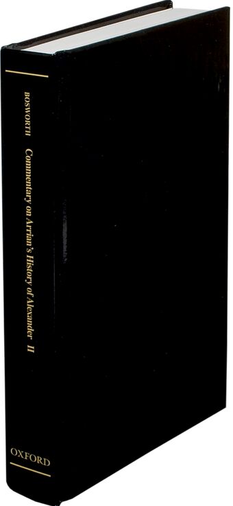 A Historical Commentary on Arrian's History of Alexander book cover