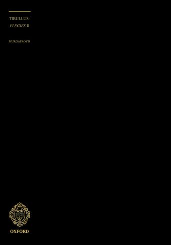 Elegies II book cover